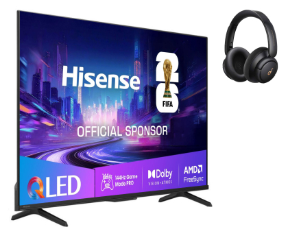 Telewizor Hisense 85E7Q PRO 85" QLED 144 Hz + SOUNDCORE Q30